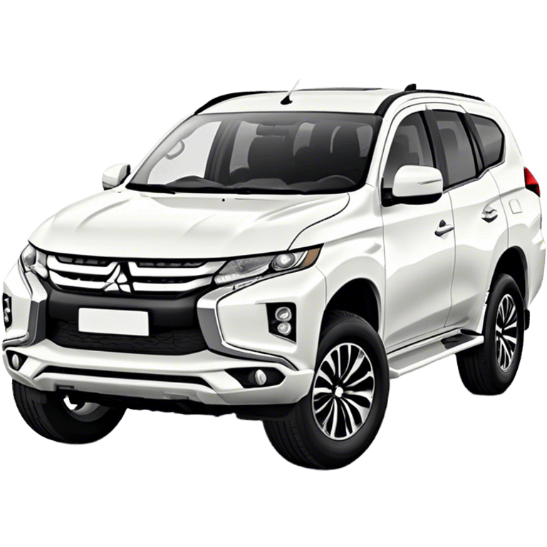 Mitsubishi Pajero sport - Mitsubishi (Model Year: 2021) (Iconic colour: White) emoji