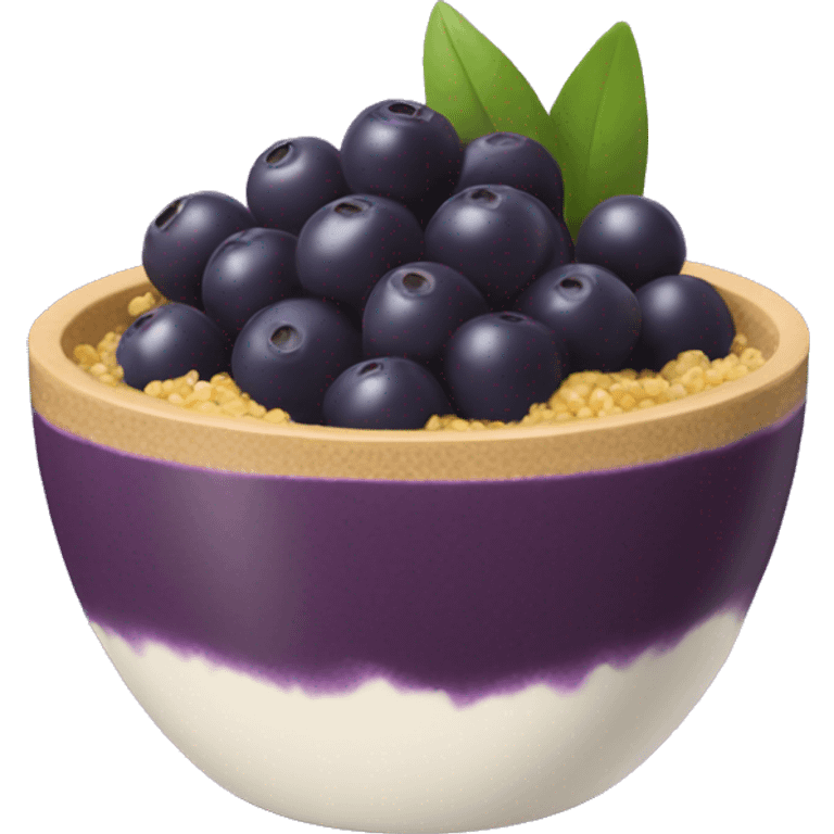 acai bowl emoji