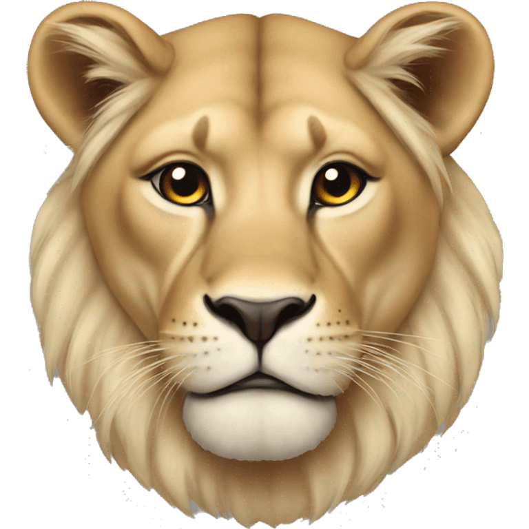 a lioness emoji