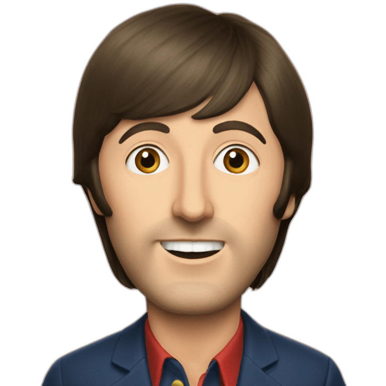 Paul mccartney 1968 emoji