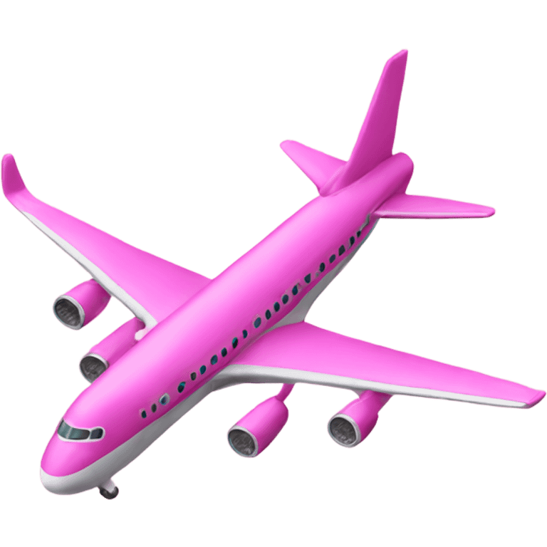 Pink airplane  emoji