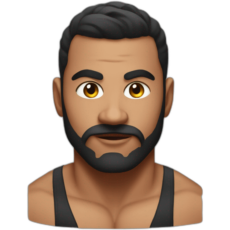 Wrestler Chakir ansari emoji