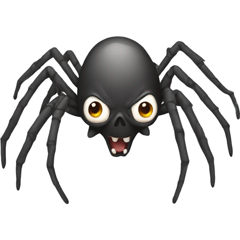 crazy spider  emoji