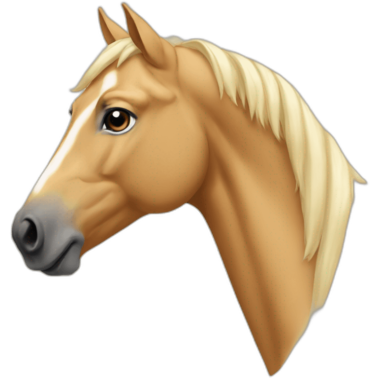 palomino horse emoji