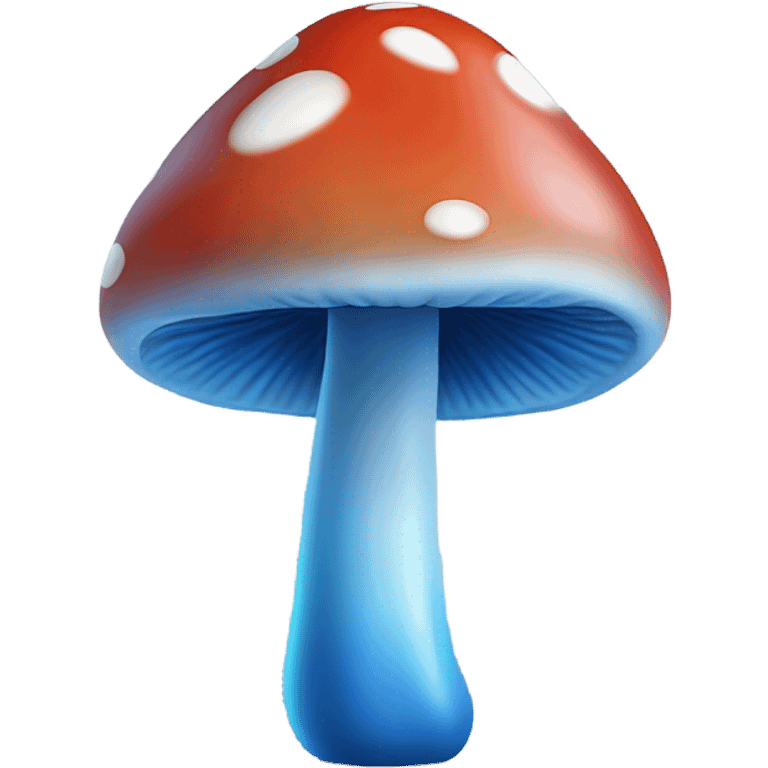 Blue mushroom  emoji