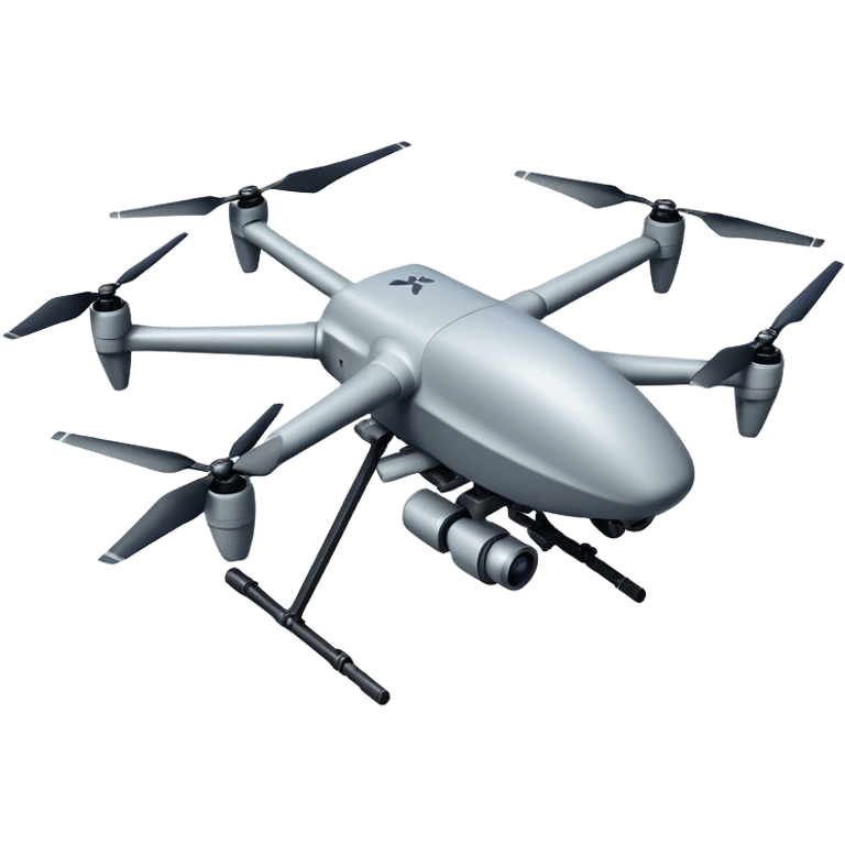 Long range military drone emoji