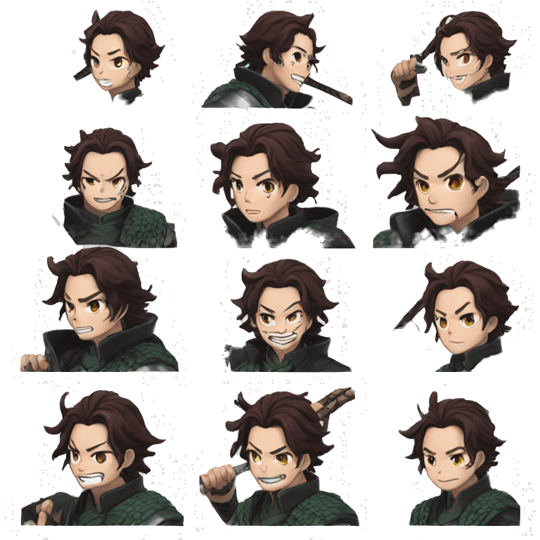 tanjiro for Demon slayer emoji