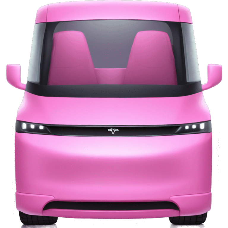  Pink Tesla cyber truck emoji