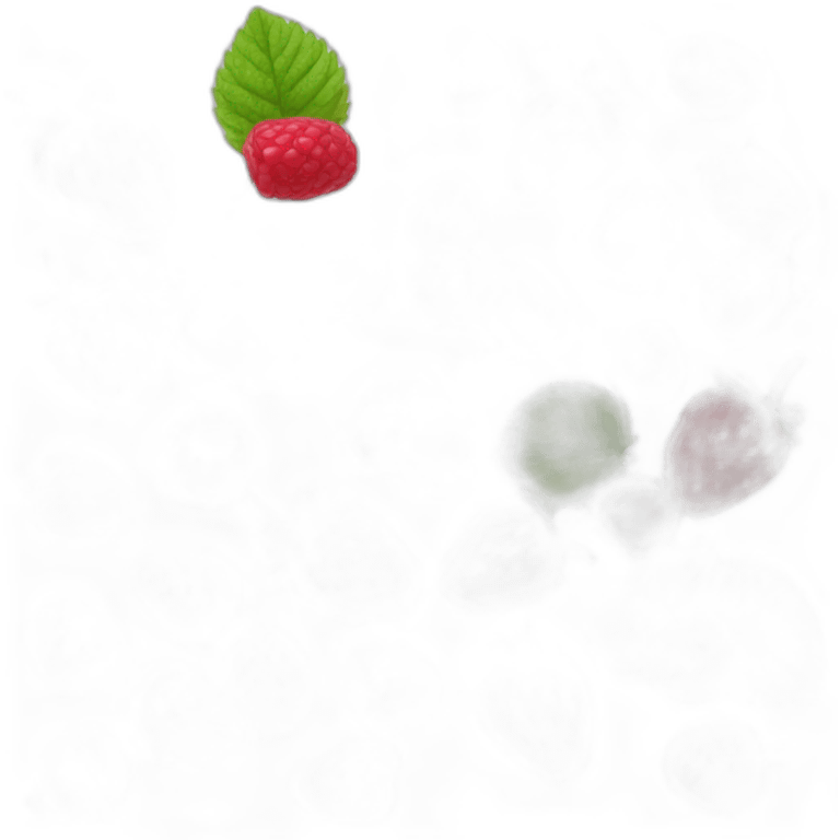 une framboise emoji