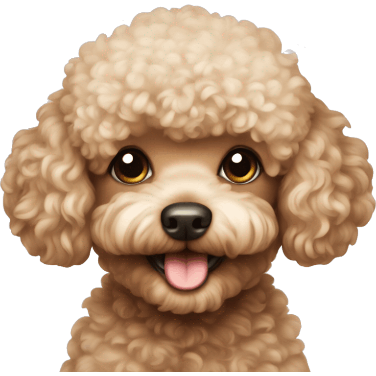 Toy poodle  emoji