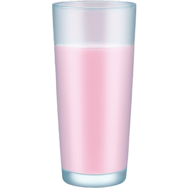 pale pink water tumbler emoji