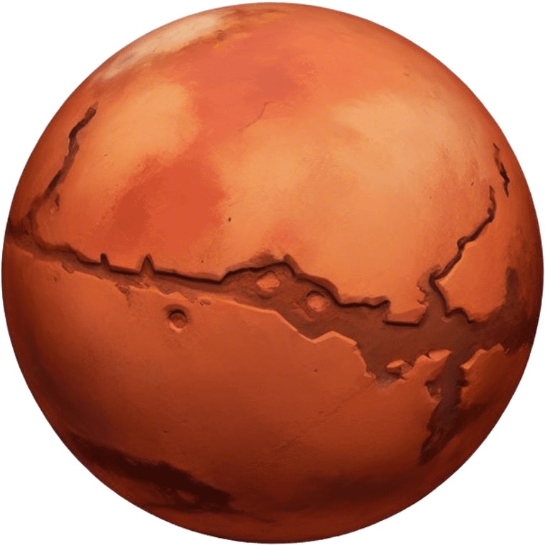 Planet Mars emoji