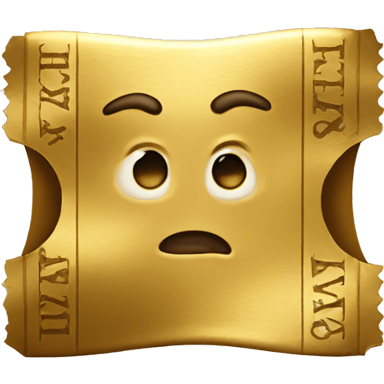 golden ticket emoji