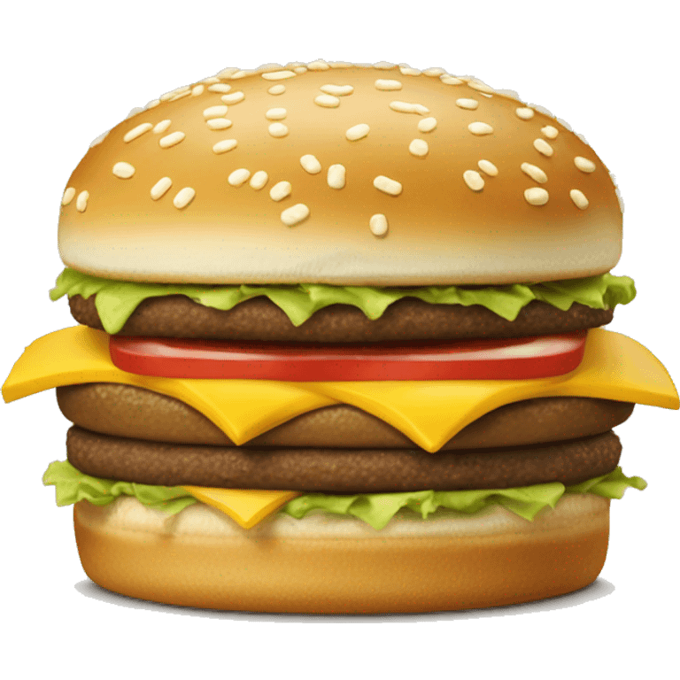 McDonald’s Big Mac  emoji