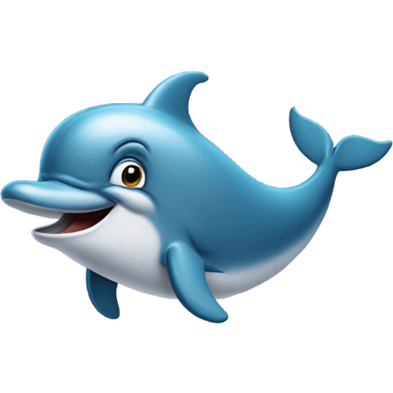 dolphin is sad emoji