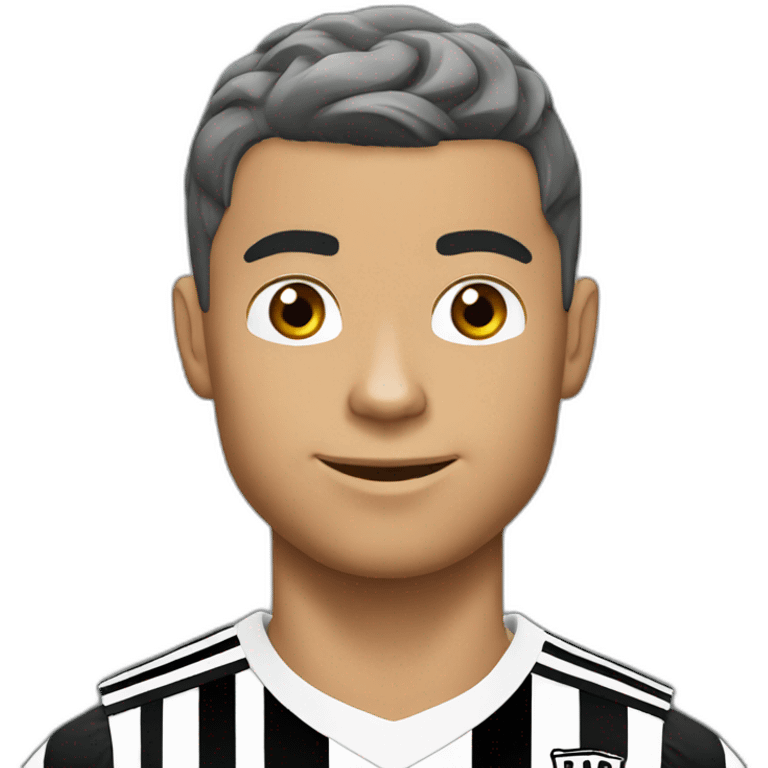 Cristiano Ronaldo Juventus  emoji