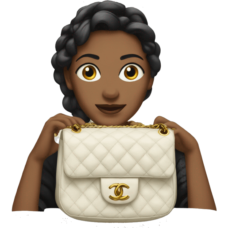 chanel bag emoji