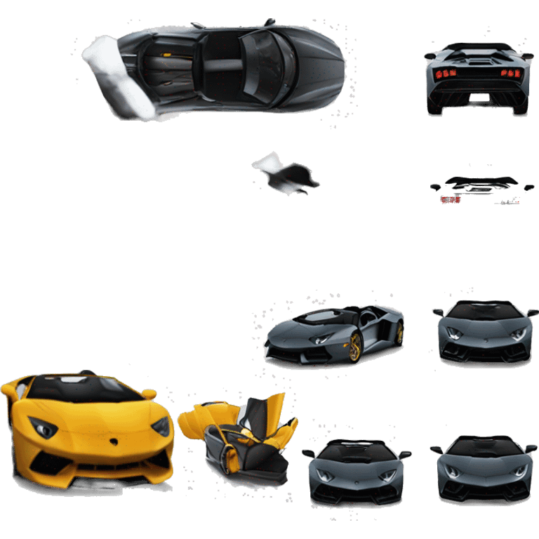 Create emoji Lamborghini Aventador roadster  emoji