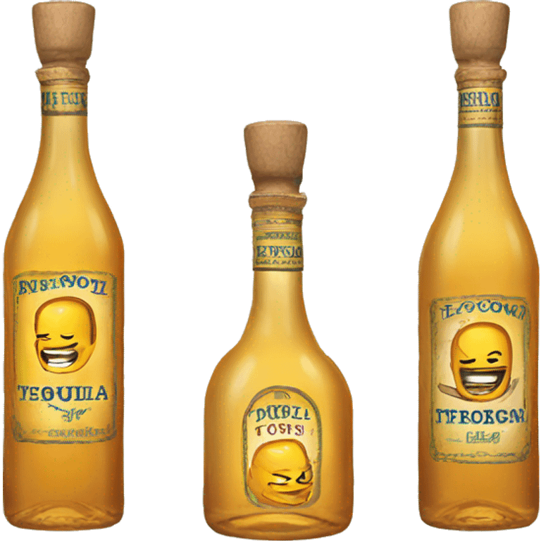 Bottle of tequila  emoji