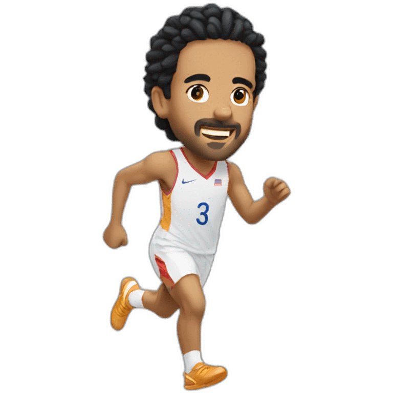 Mido plays Olympic walk  emoji