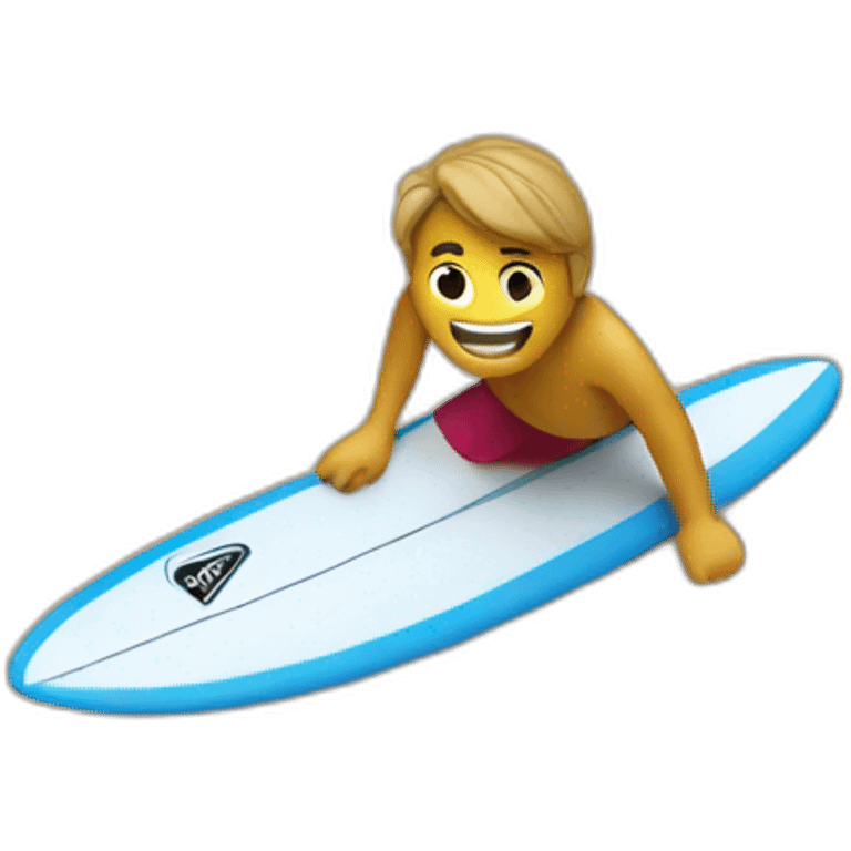 surfer on sand emoji