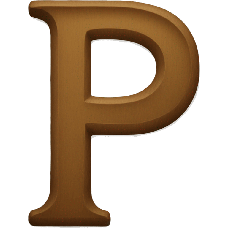 Letter P emoji