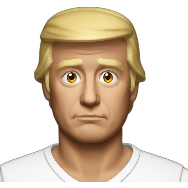 Trump mugshot emoji