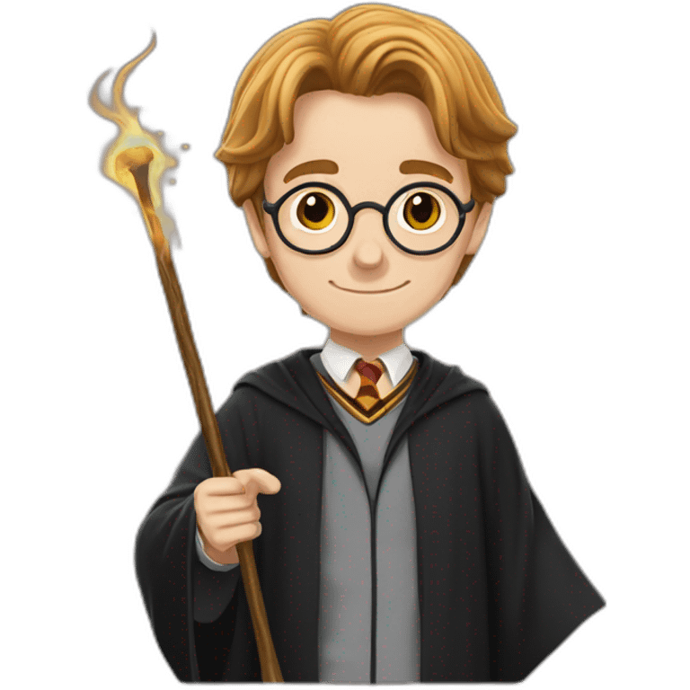 Harry Potter and magic emoji