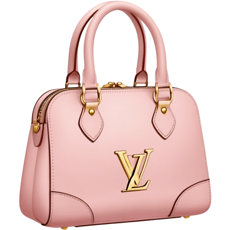 light pink lv bag emoji