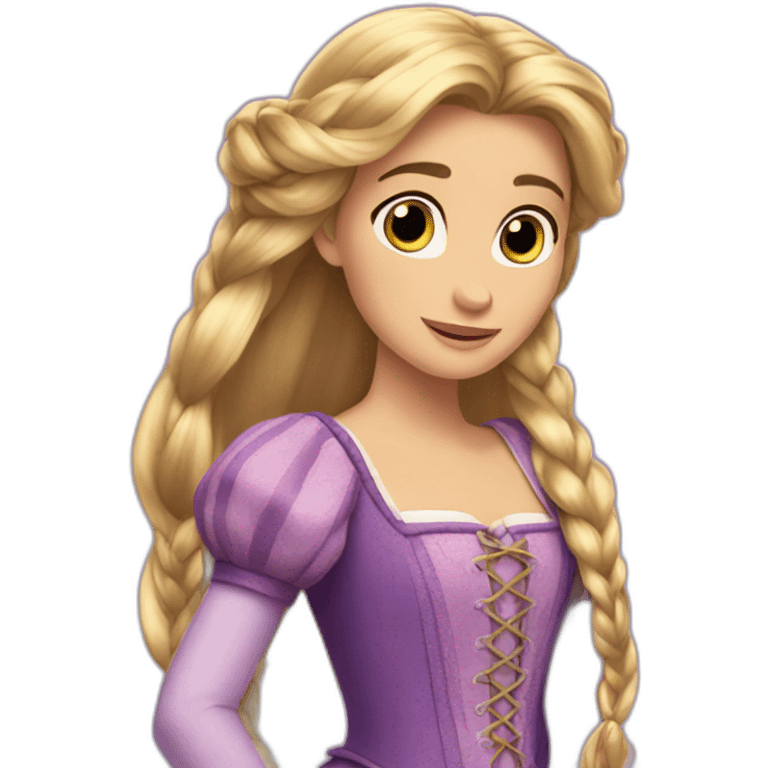 Rapunzel emoji