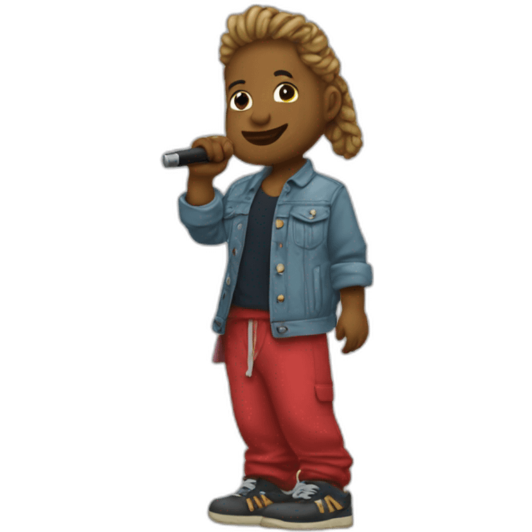 Signe-jul-rappeur emoji