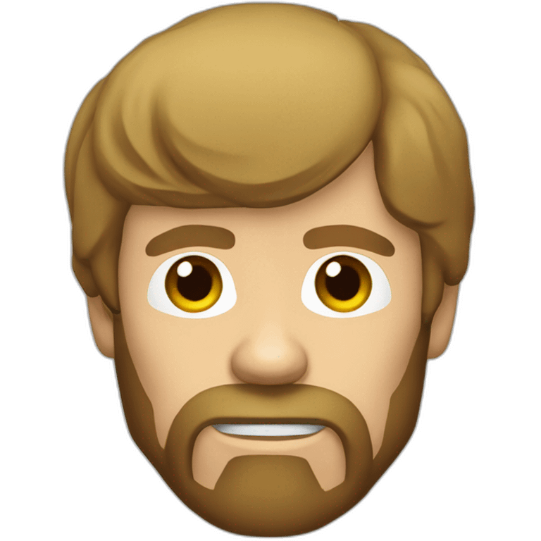 Chuck norris sabed head emoji