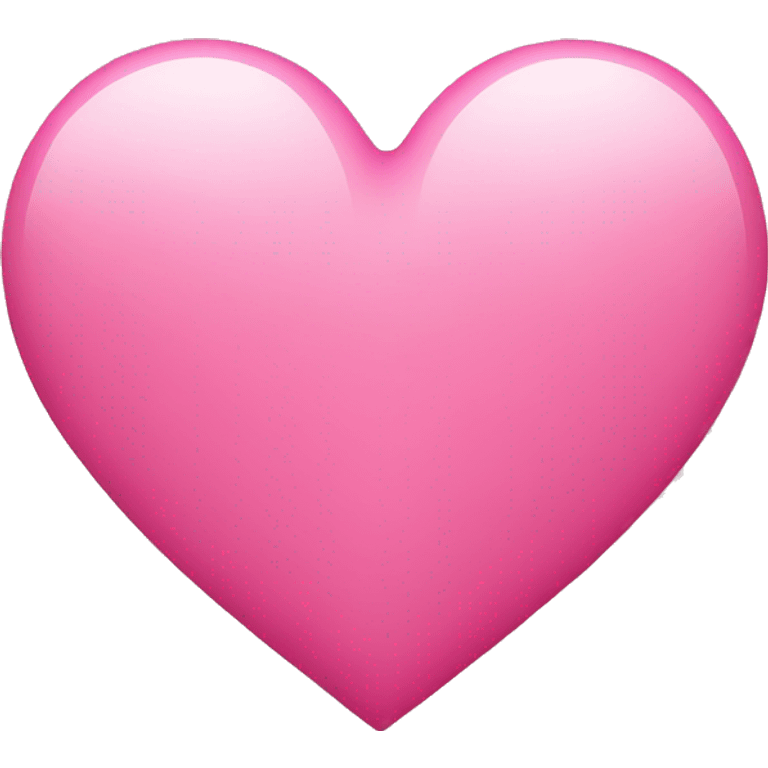 Pink heart emoji