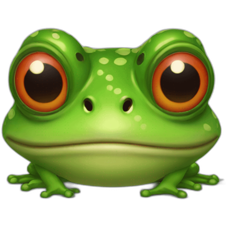 Devil frog emoji