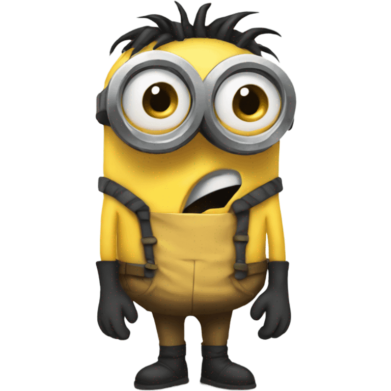 shivering cold minion emoji