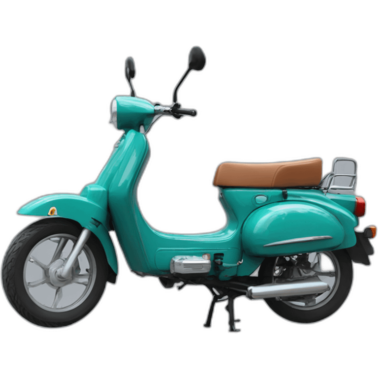 moped of Vostok E7+ emoji