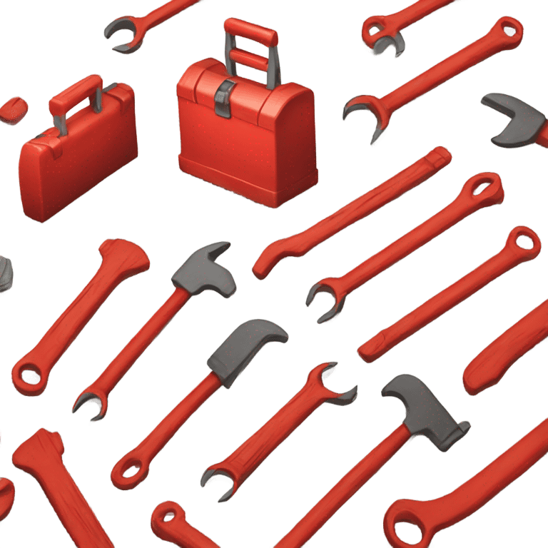 red toolbox emoji