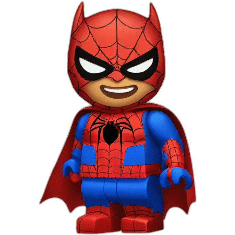 Spiderman ans batman emoji