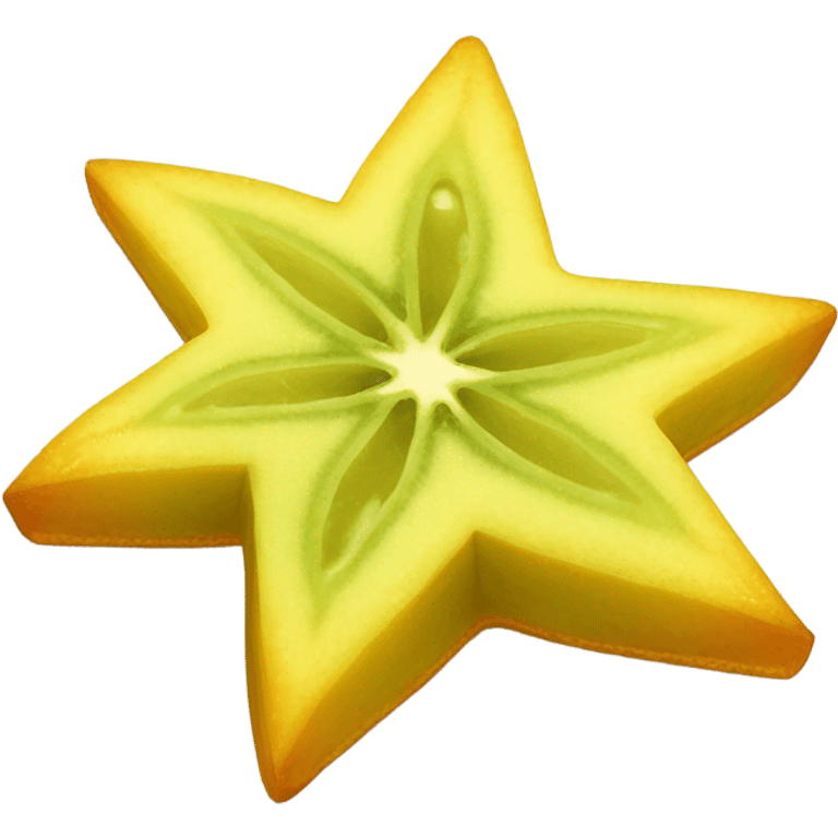 star fruit Carambola slice  emoji