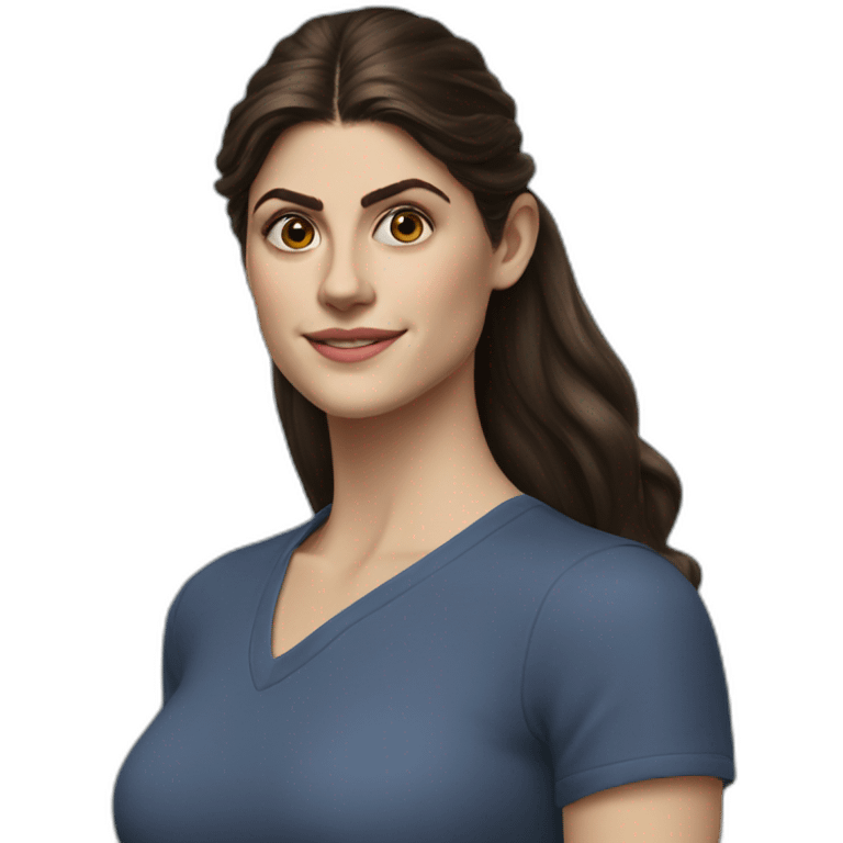 Alexandria Daddario emoji