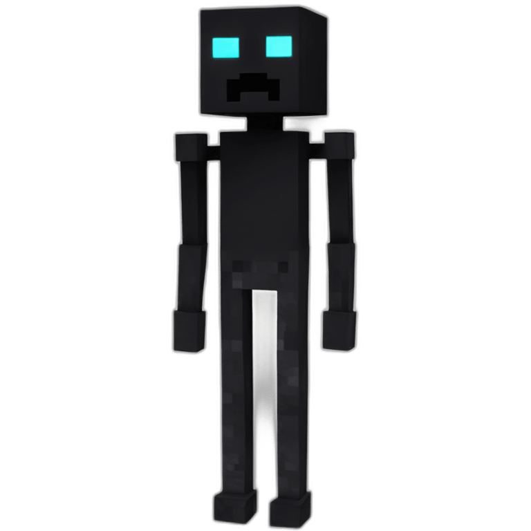 Minecraft Enderman emoji