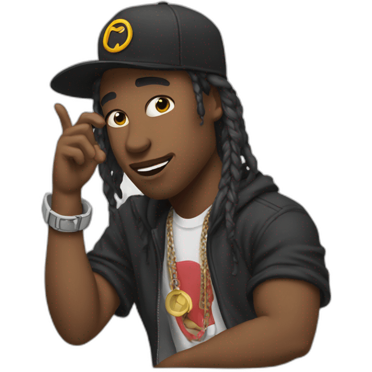 Rappeur JUL emoji