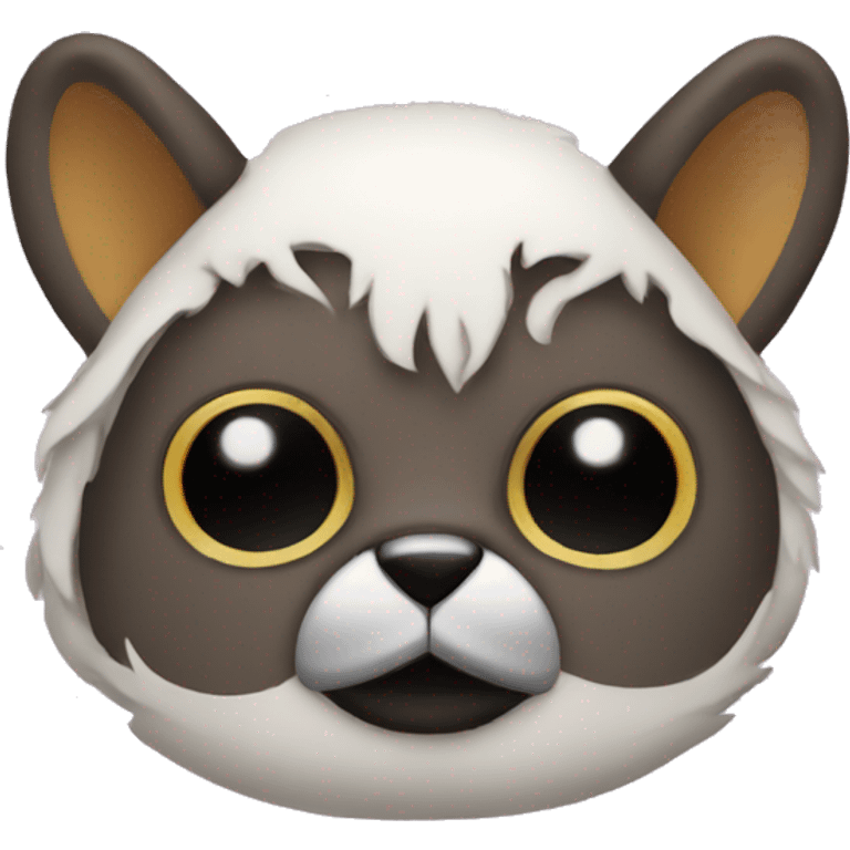 cute masked animal critter emoji