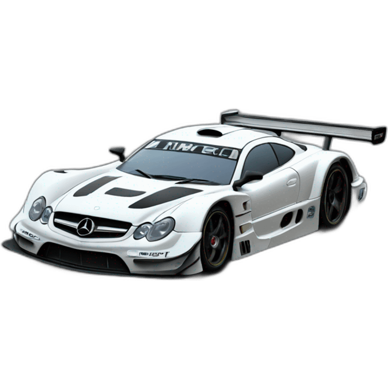 “flying” mercedes CLK GTR !!!! incident from nurburgring  emoji