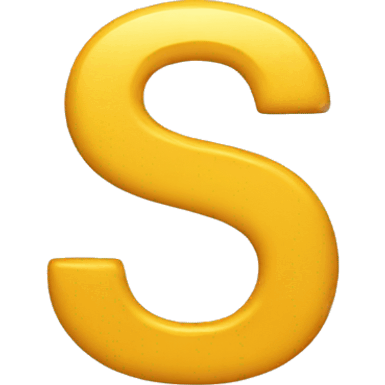 letter s  emoji