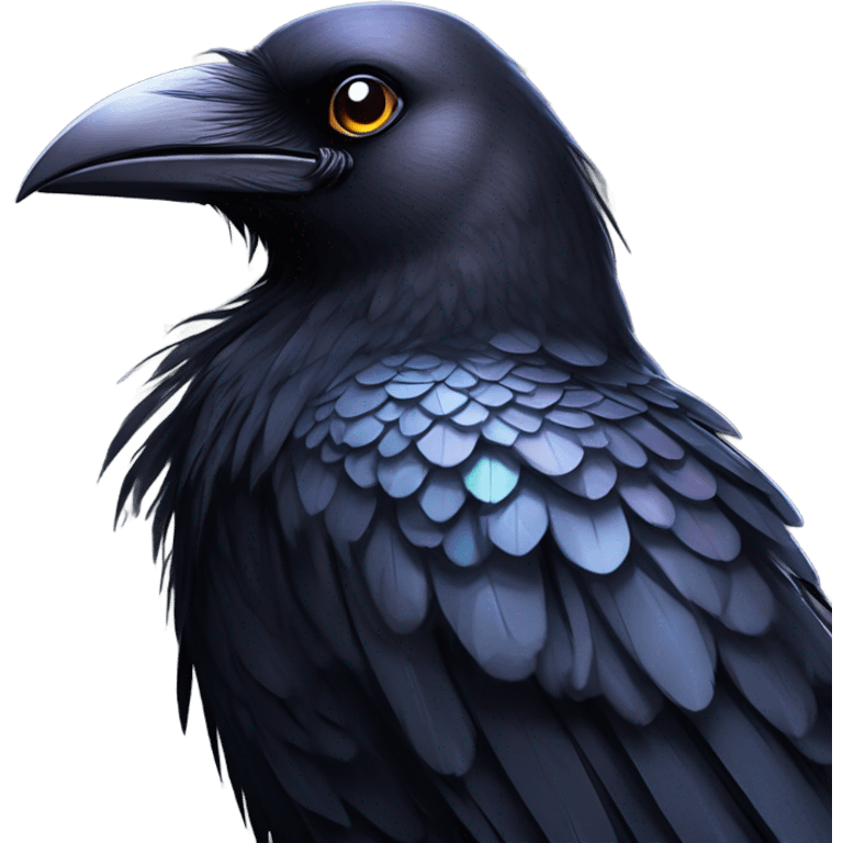 Crow emoji