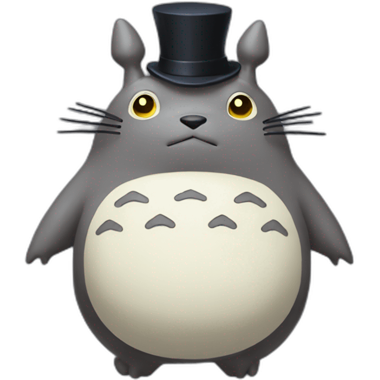 Totoro magician emoji