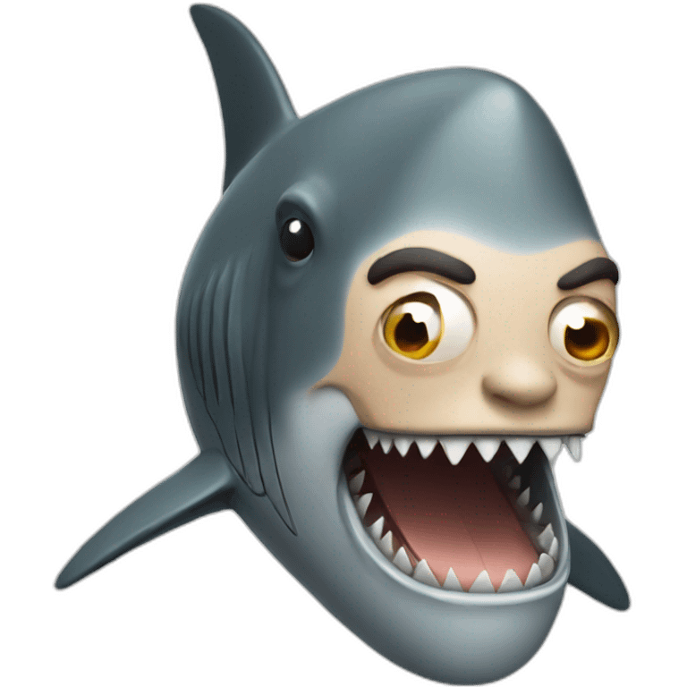 shark man emoji