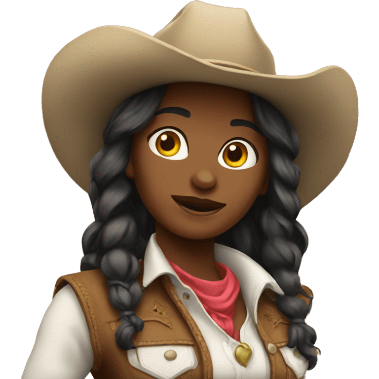 Cowgirl emoji