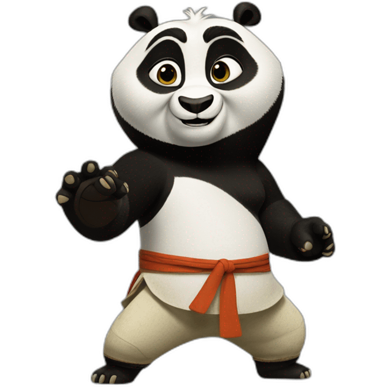 Kung fu panda emoji